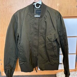 Banana Republic Olive Green Bomber Jacket